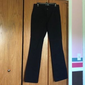 Old Navy Black Bootcut Khakis